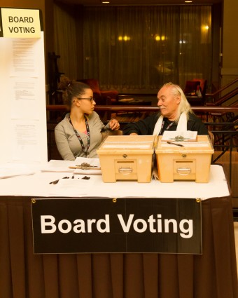 2012 OCFF Conference - Board Voting booth